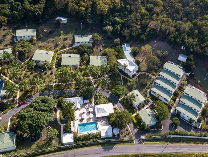 Luxury resort accommodation in Grenada